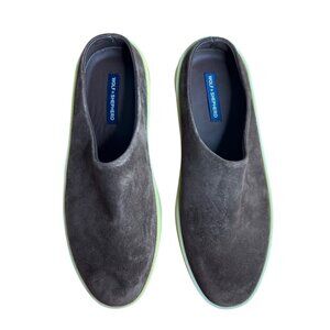 Wolf & Shepherd Cruise Slip On Shoes Womens Size 9‎ Brown Suede Mule Slide